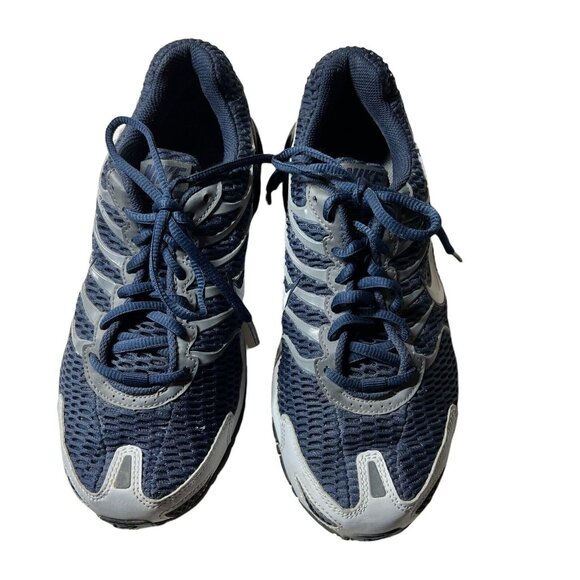 Nike Air Max shoes men's 7.5 Torch 4 Obsidian Blue Wolf Gray Running 343846-41 - Picture 1 of 7